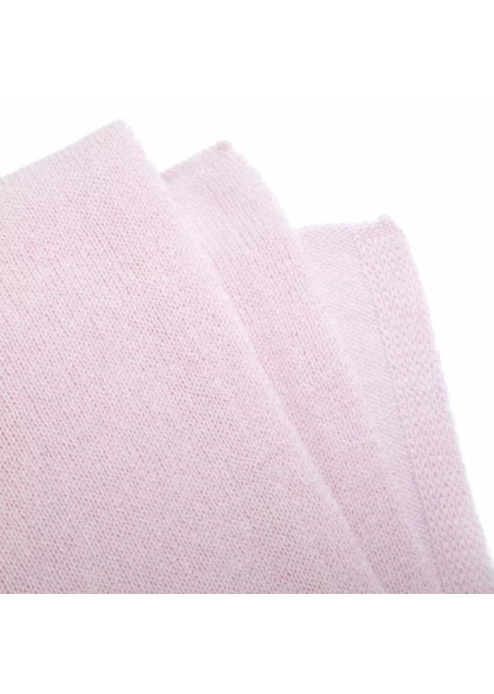 RIVIERA CASHMERE | SCIARPA RASATA CASHMERE ROSA Nuovo
