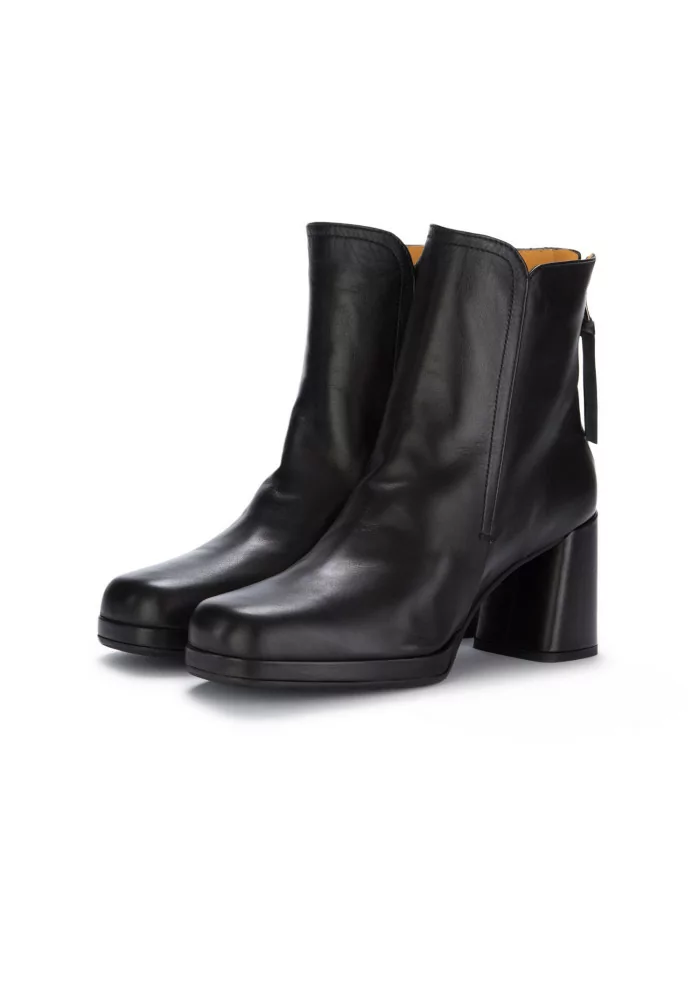 MARA BINI | STIVALETTI CON TACCO ALMA PELLE NERO Promozione Limitata