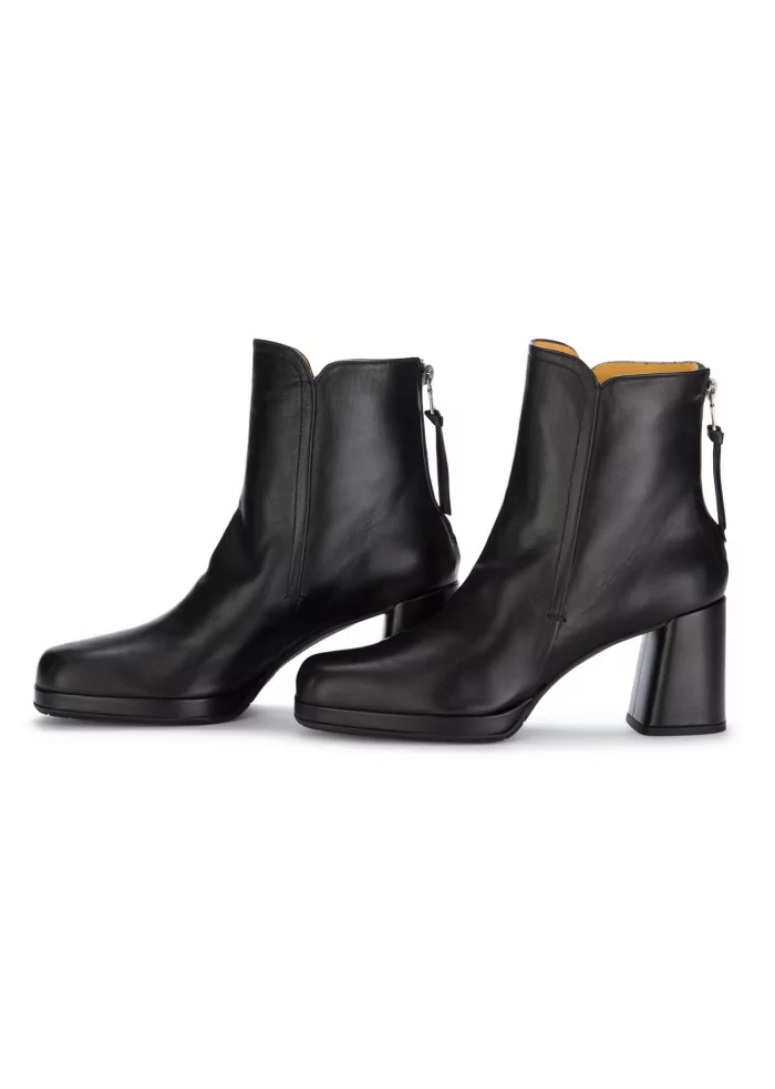 MARA BINI | STIVALETTI CON TACCO ALMA PELLE NERO Promozione Limitata