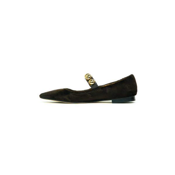 Prosperine Ballerina da Donna con Fascia e Borchie Moda