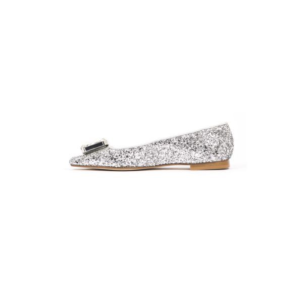 Prosperine Ballerina da Donna in Glitter con Pietra Vendita