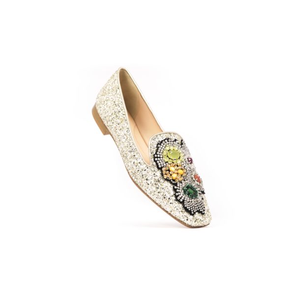 Prosperine Ballerina da Donna in Glitter con Pietre Promozione