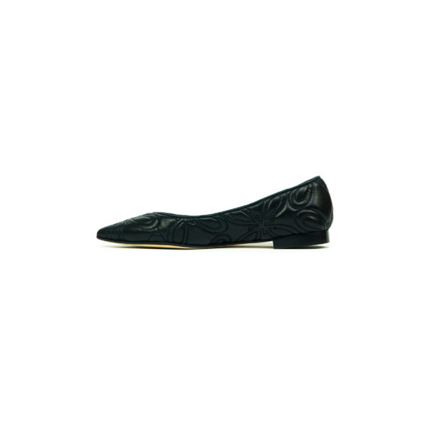 Prosperine Ballerina da Donna in Nappa Nera Negozi Online