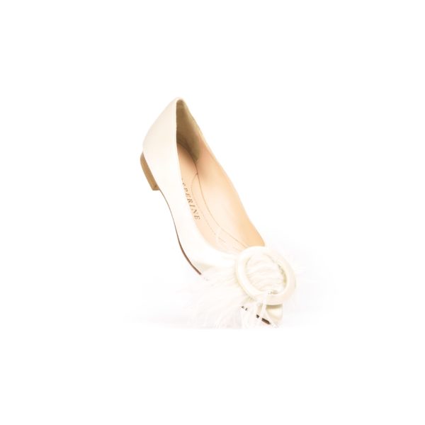 Prosperine Ballerina da Donna in Raso con Piume Affare Del Giorno