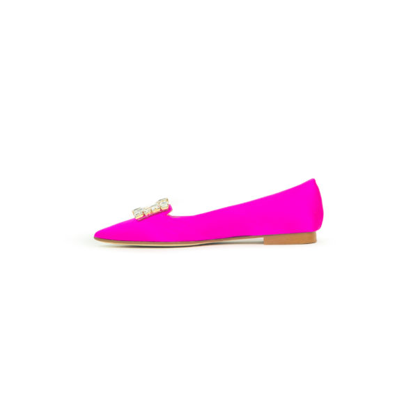 Prosperine Flats Donna in Raso Hotsell