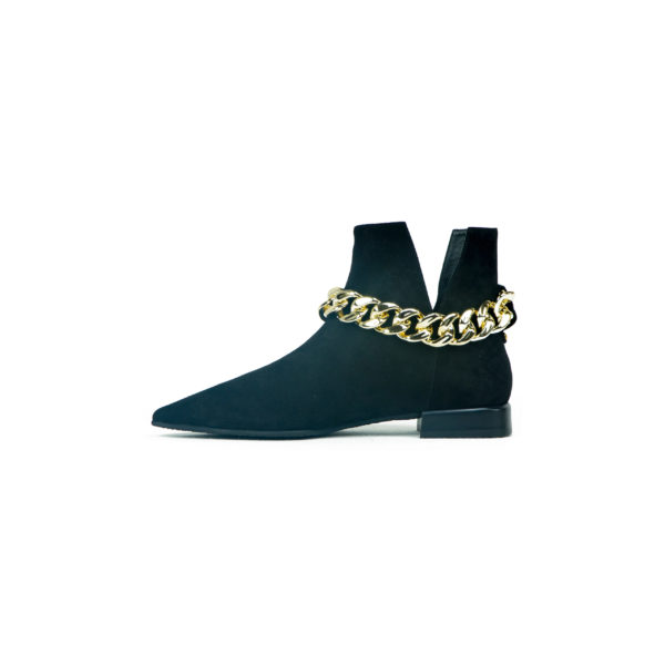Prosperine Stivale da Donna con Catena tacco 15 mm In Saldo
