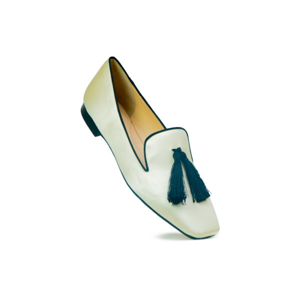 Prosperine Mocassino da Donna in Raso con Nappine Sconto