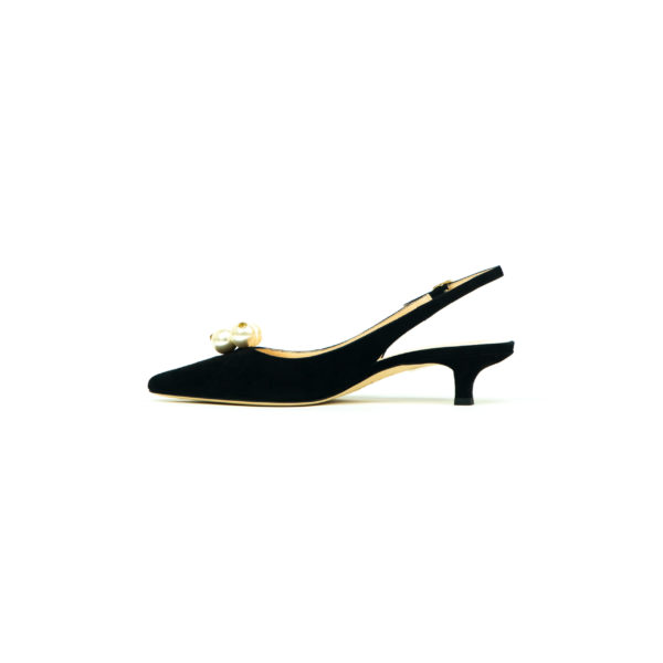 Prosperine Chanel da Donna in Camoscio con Perle Economico