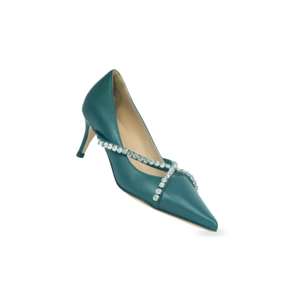 Prosperine Decolletè da Donna in Nappa con Swarovski Shopping Online