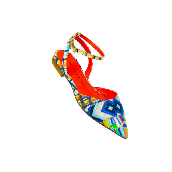 Prosperine Sandalo da Donna in Tessuto Multicolor Saldi