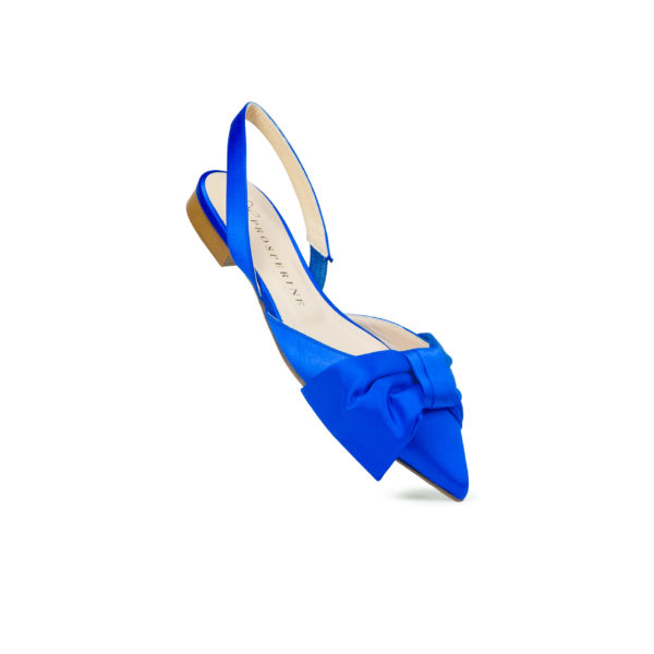 Prosperine Sandalo Slingback da Donna in Raso Vendita Calda