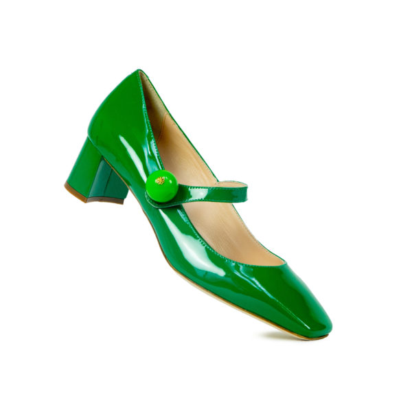 Prosperine Decolletè da Donna in Vernice Verde In Linea