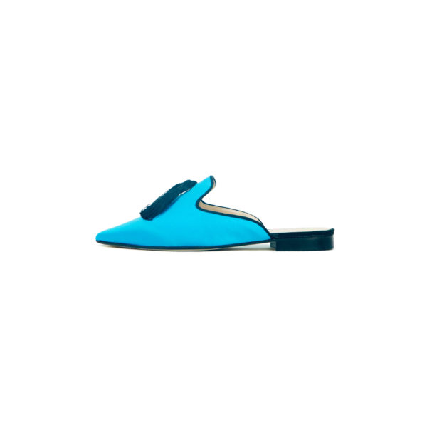 Prosperine Sabot da Donna in Raso con Nappine Negozi Online