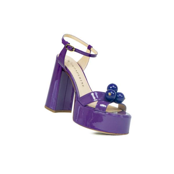 Prosperine Sandalo da Donna con Plateau Tacco 100 mm Prezzo Ridotto