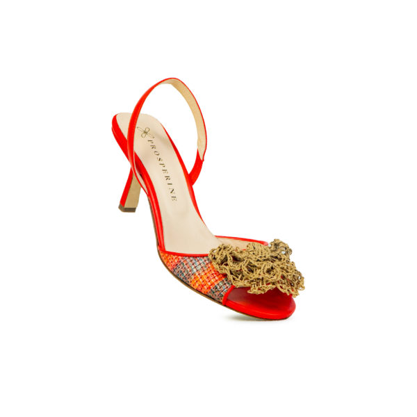 Prosperine Sandalo da Donna in Rafia Vendita Calda