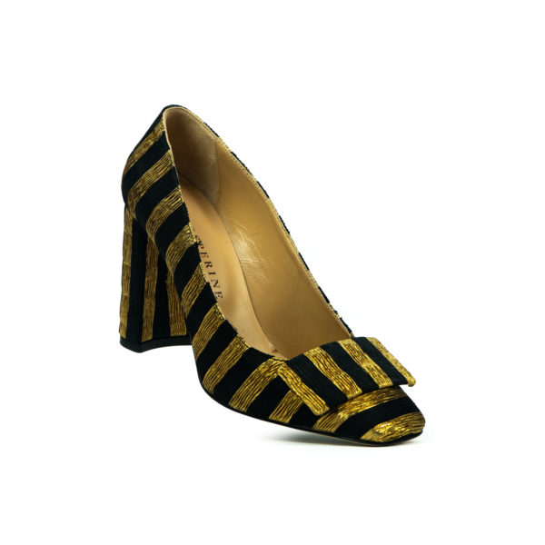Prosperine Scarpa donna in tessuto a righe Promozione