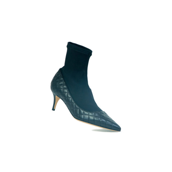 Prosperine Stivale da Donna in Nappa con Calza Elasticizzata Consegna Veloce