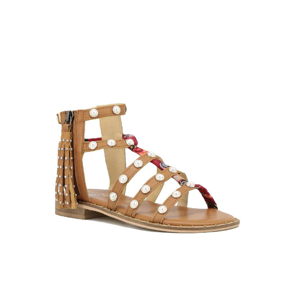 Queen Helena Sandali gladiator - IFL20/S-36 - vera pelle Economico