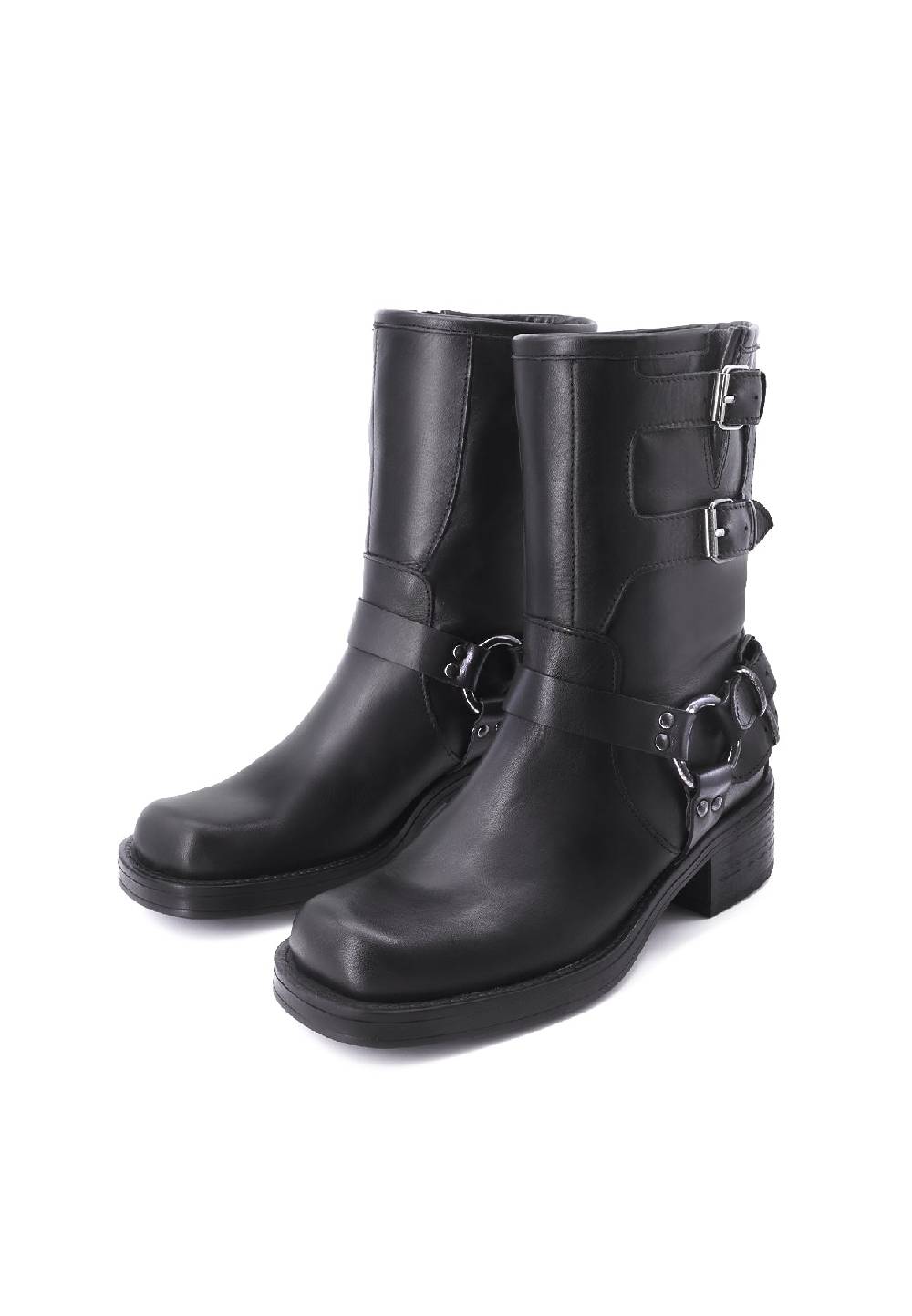 Queen Helena Stivaletti Biker F2 Vendita Calda