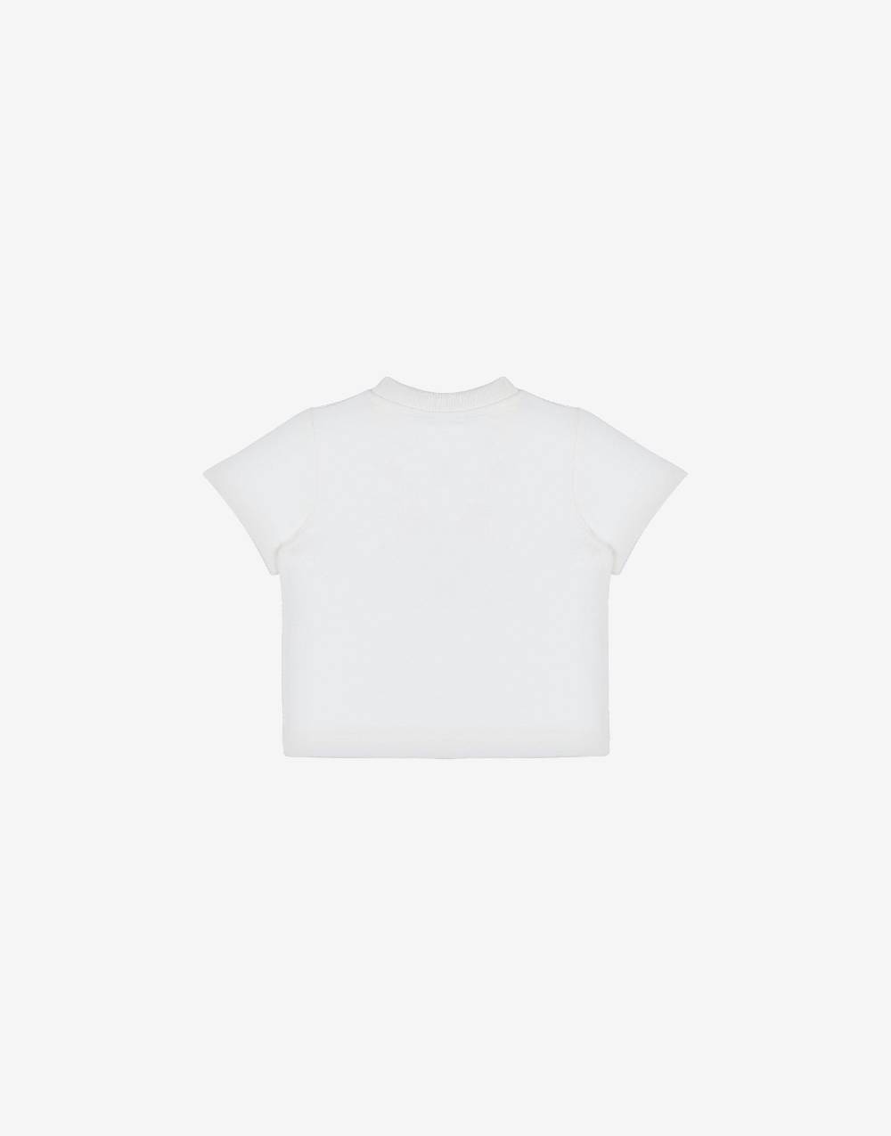 Love Moschino T-shirt in cotone organico Lovely Teddy Bear Pezzi Unici