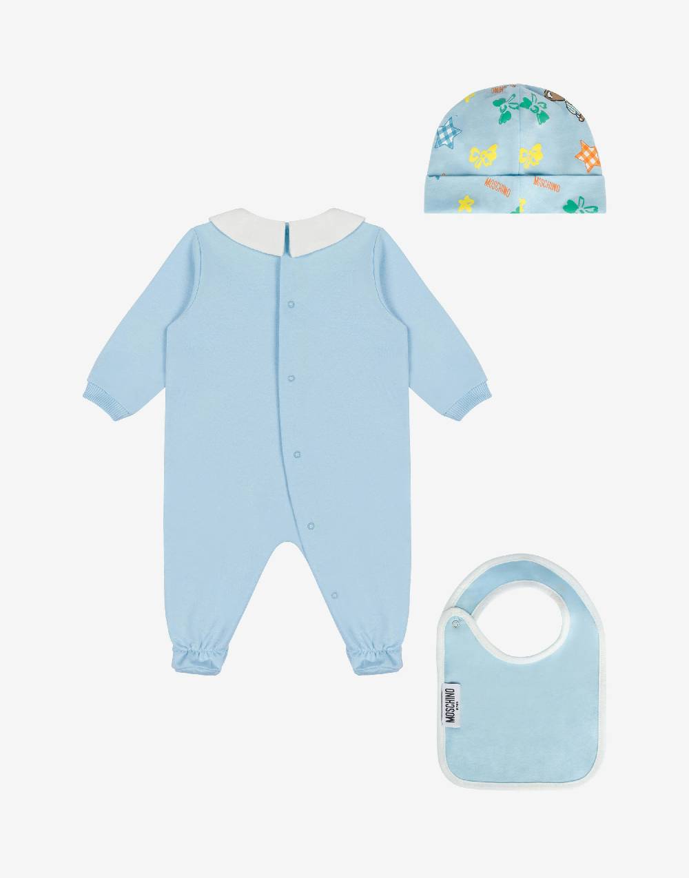 Love Moschino Set tutina, cappello e bavaglino Baby Teddy Bear Liquidazione
