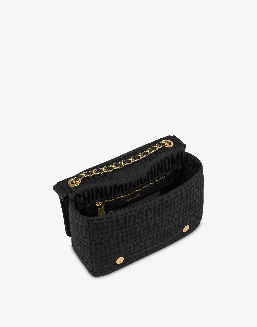 Love Moschino Moschino Biker bag in nylon Allover Logo Hotsell