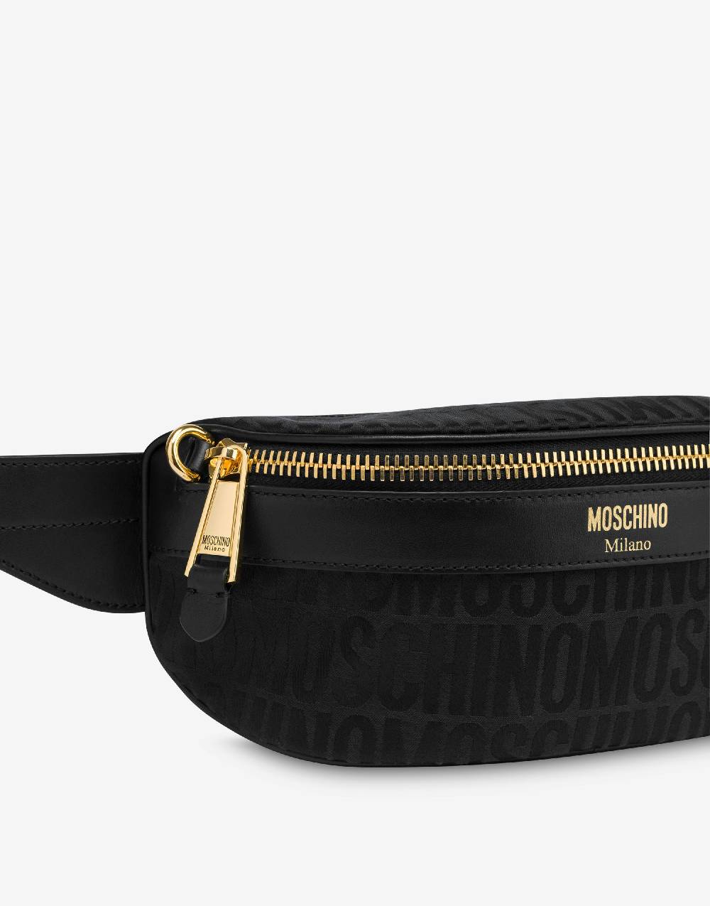 Love Moschino Marsupio in nylon Allover Logo Italy