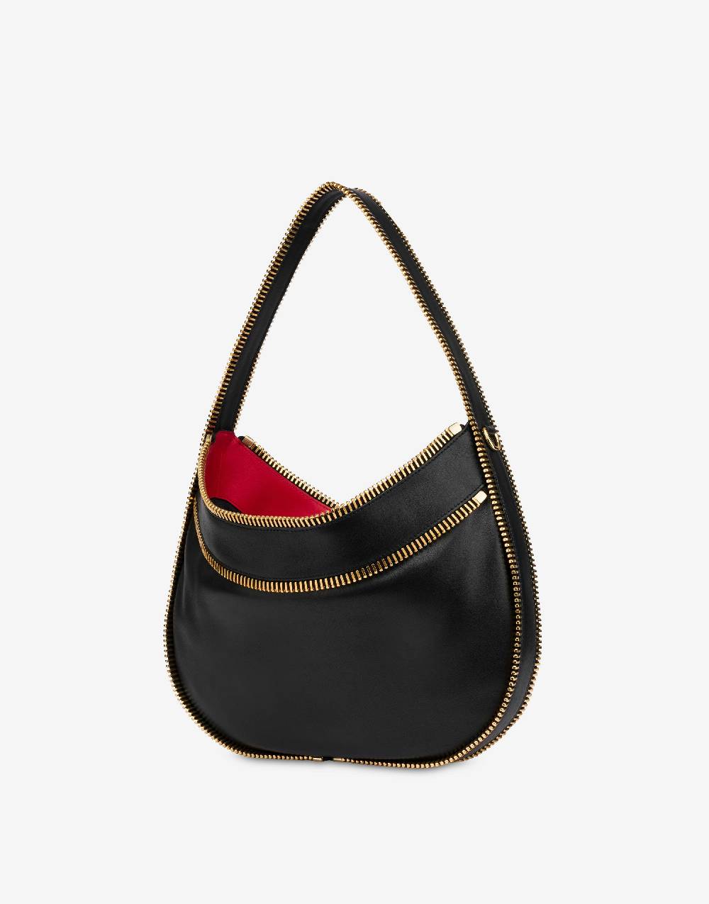 Love Moschino Moschino Rider hobo bag in vitello Sottocosto