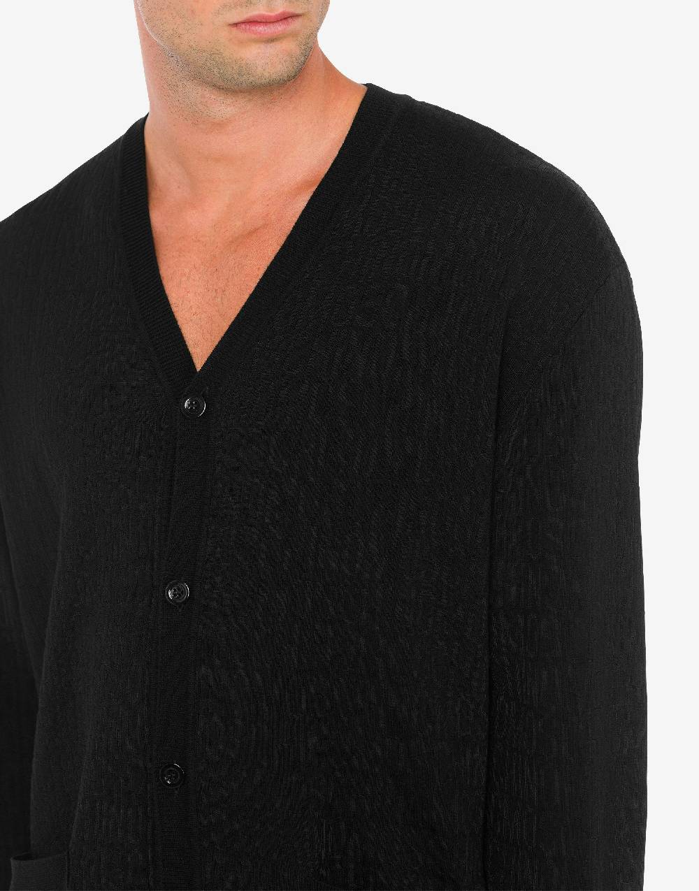 Love Moschino Cardigan in lana Allover Logo Online