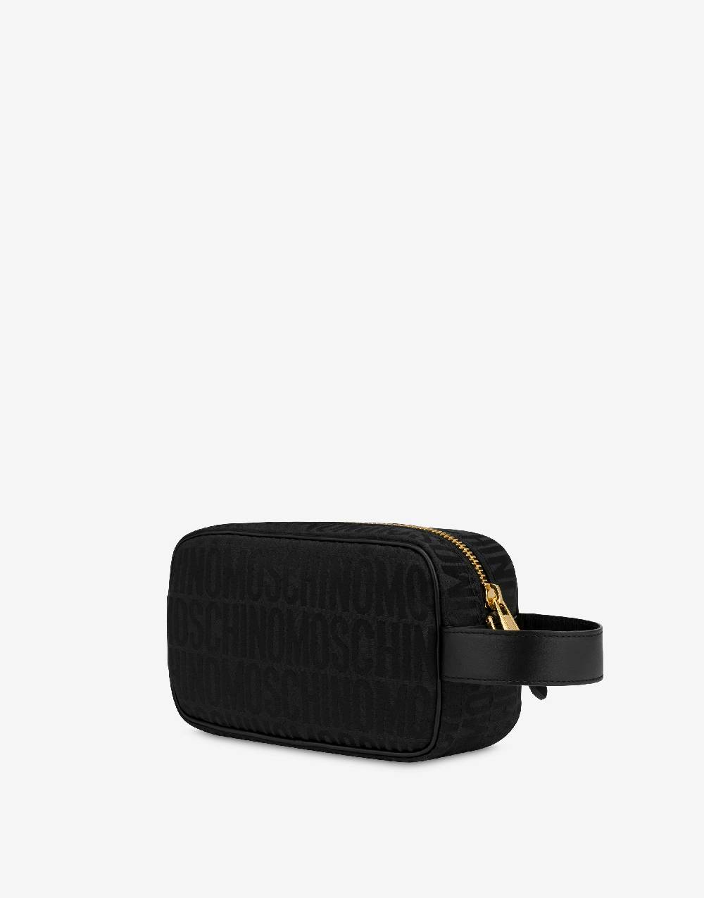 Love Moschino Beauty case in nylon Allover Logo Negozio