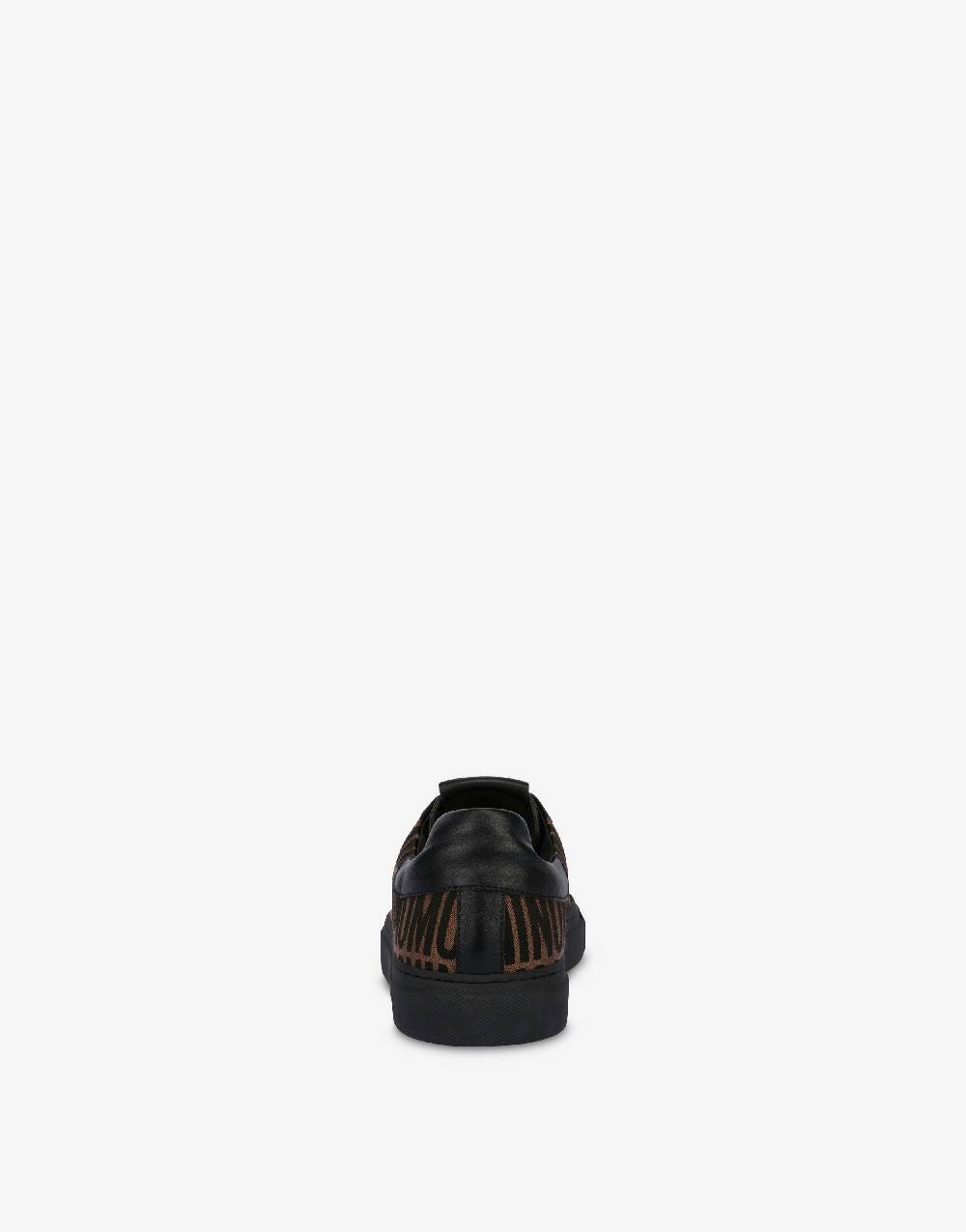 Love Moschino Sneakers in nylon Allover Logo In Saldo