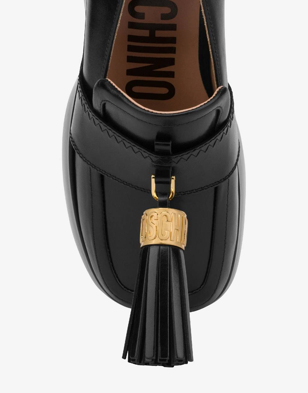 Love Moschino Mocassini in vitello Metal Tassel Negozi Online