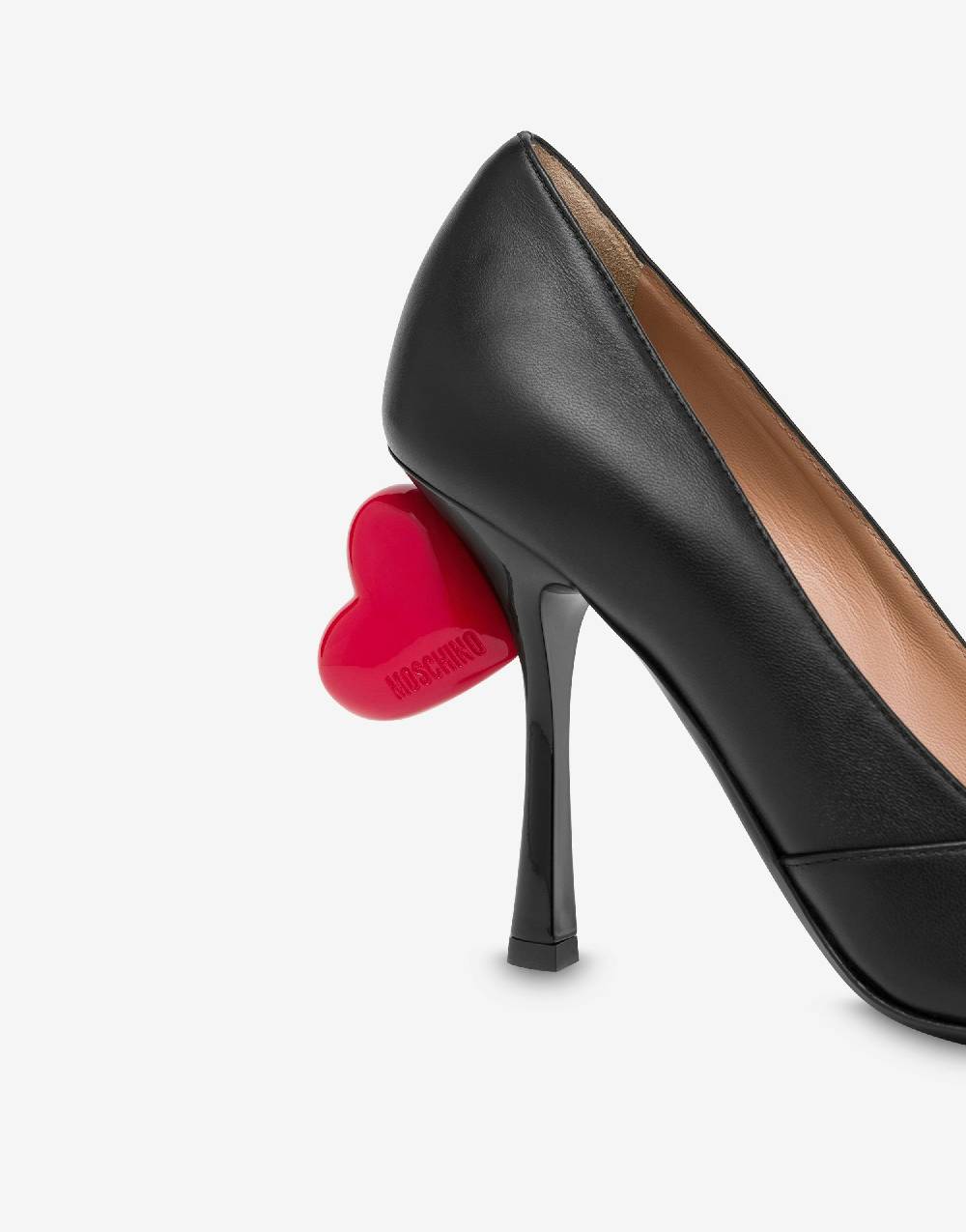 Love Moschino Décolleté in nappa Sweet Heart Fino Al -60%