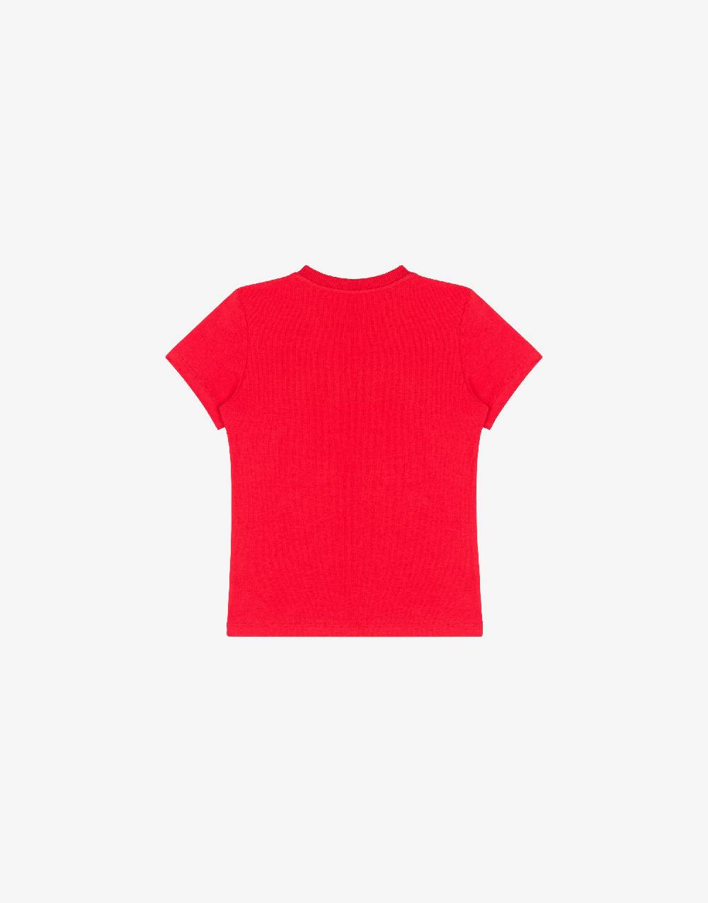 Love Moschino T-shirt in jersey Logo Print Offerta natalizia