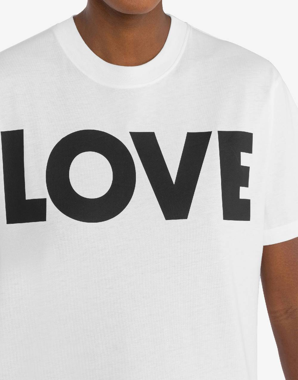 Love Moschino T-shirt in jersey organico Love Qualità