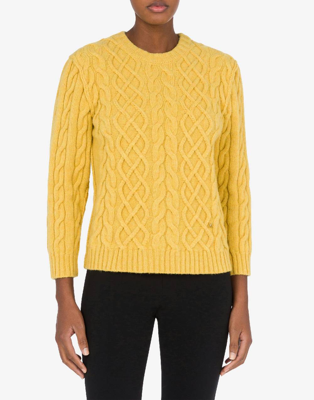 Love Moschino Pullover in shetland Golden M Shopping Online
