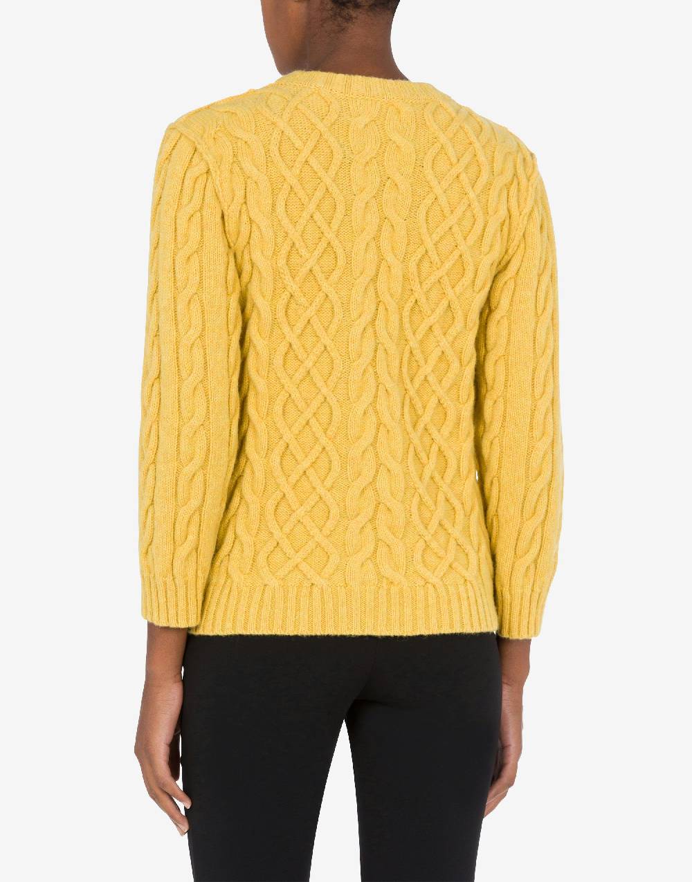 Love Moschino Pullover in shetland Golden M Shopping Online