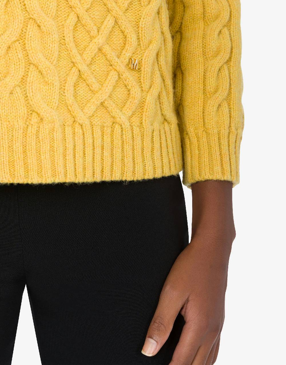 Love Moschino Pullover in shetland Golden M Shopping Online