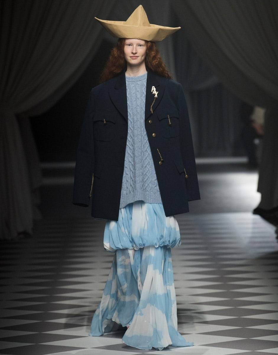 Love Moschino Gonna lunga con stampa In the Cloud Affare Del Giorno
