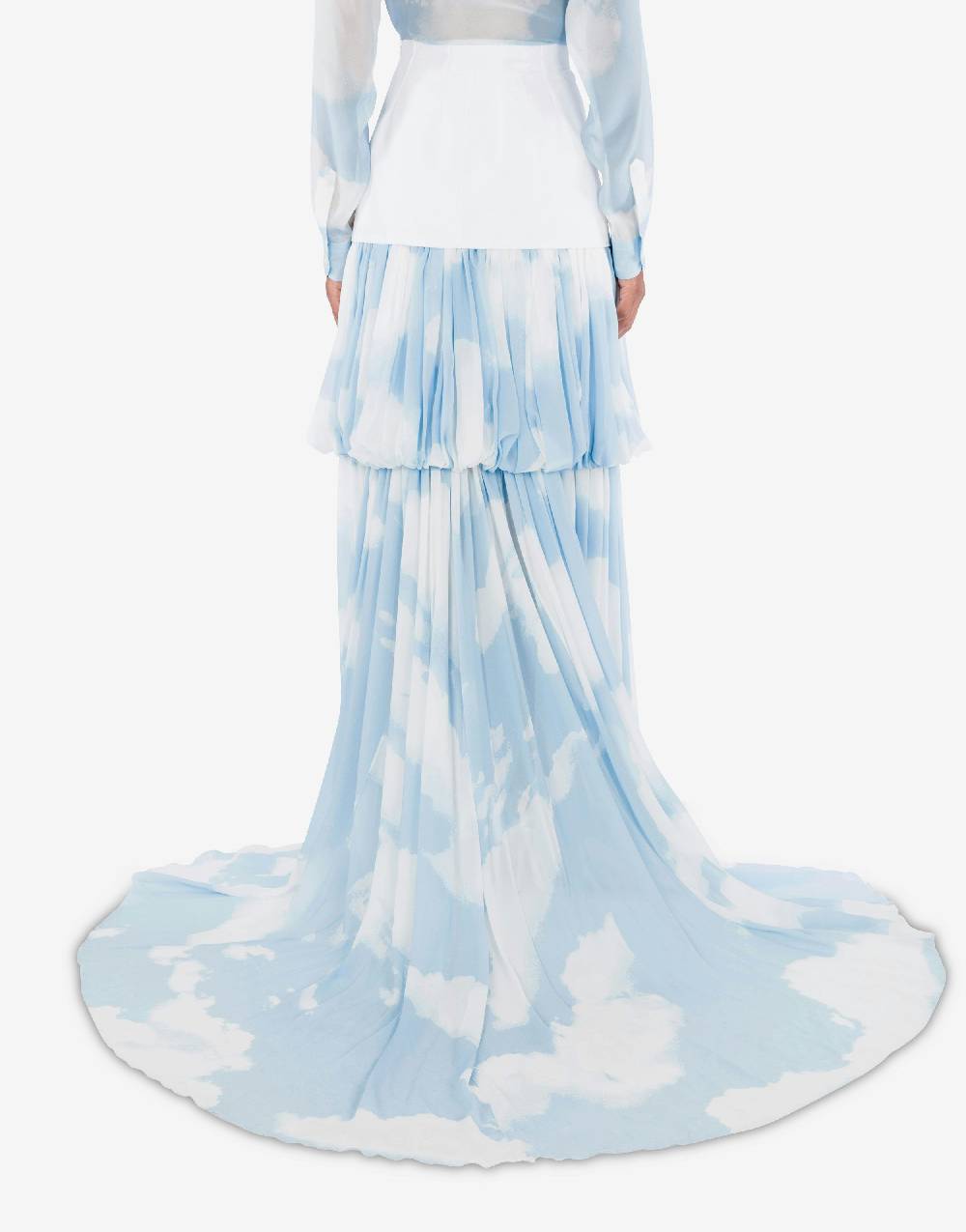 Love Moschino Gonna lunga con stampa In the Cloud Affare Del Giorno
