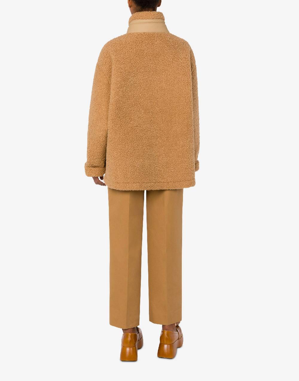 Love Moschino Giacca in tessuto soft con zip Hotsell