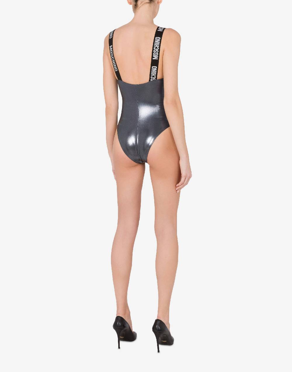 Love Moschino Costume intero Shiny & Silver Negozi Online