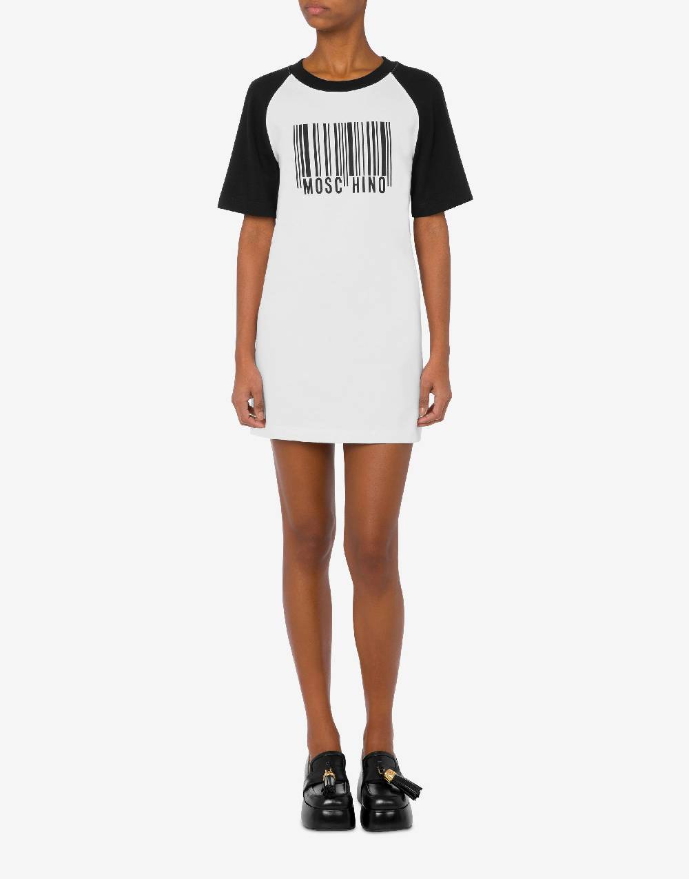 Love Moschino Abito in interlock Barcode Offerte