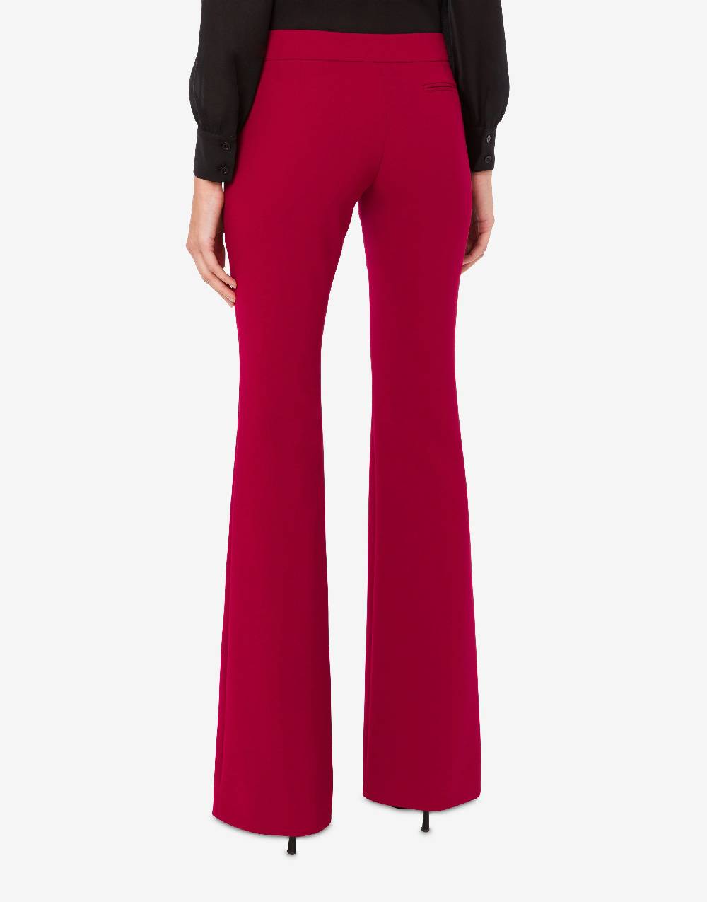 Love Moschino Pantalone flare in crêpe Qualità