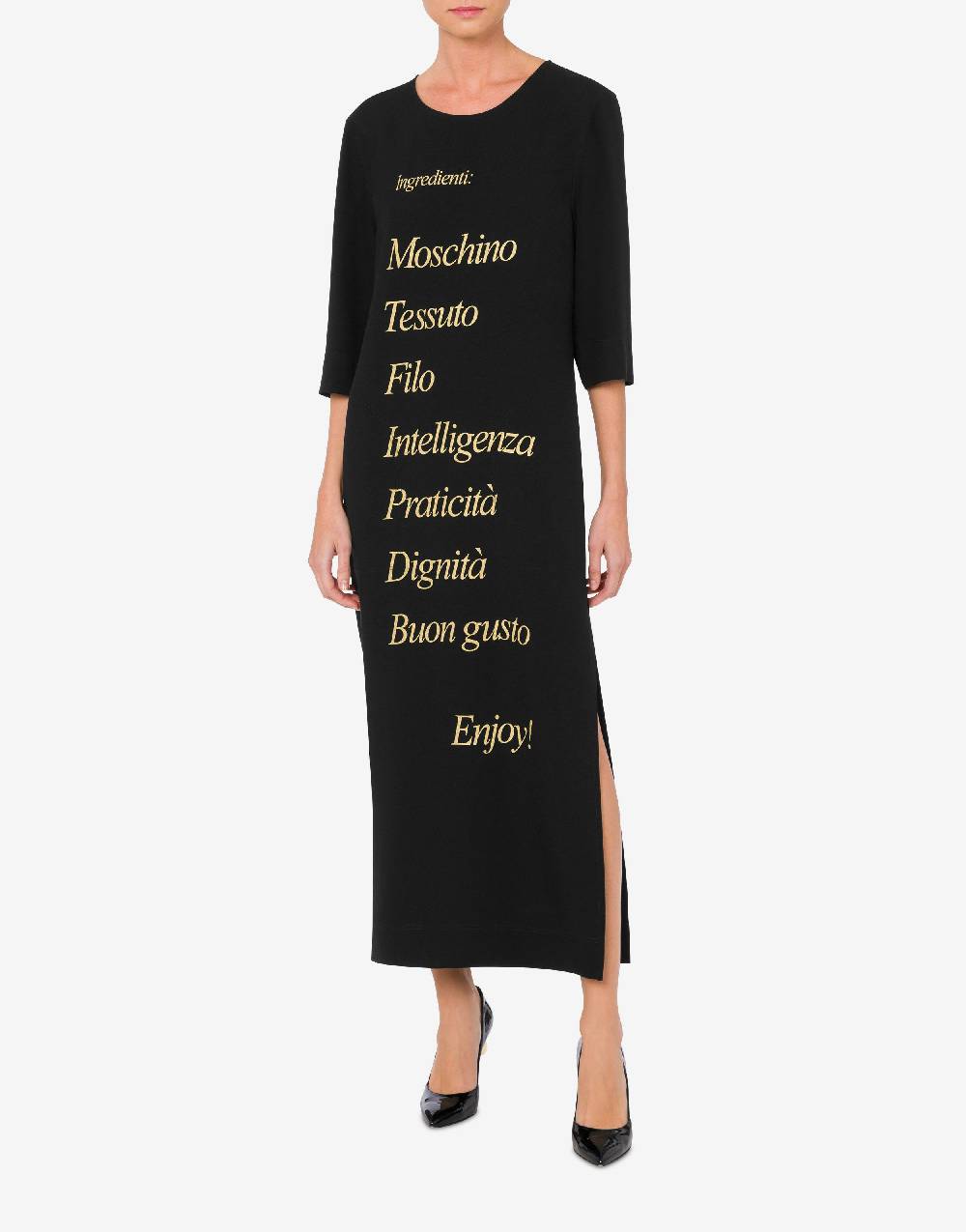 Love Moschino Abito lungo Archive Capsule Soddisfazione Garantita