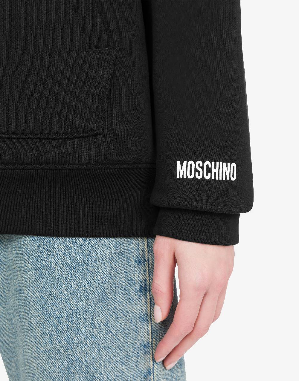 Love Moschino Felpa in cotone organico Smiley® Promozione Limitata