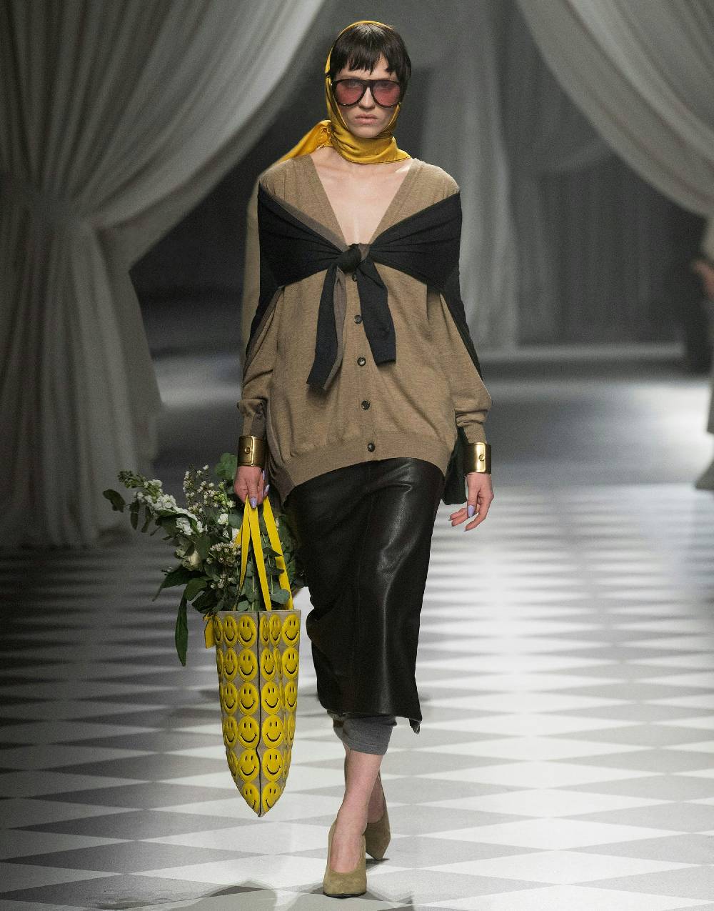 Love Moschino Cardigan in lana Layer Up Nuova