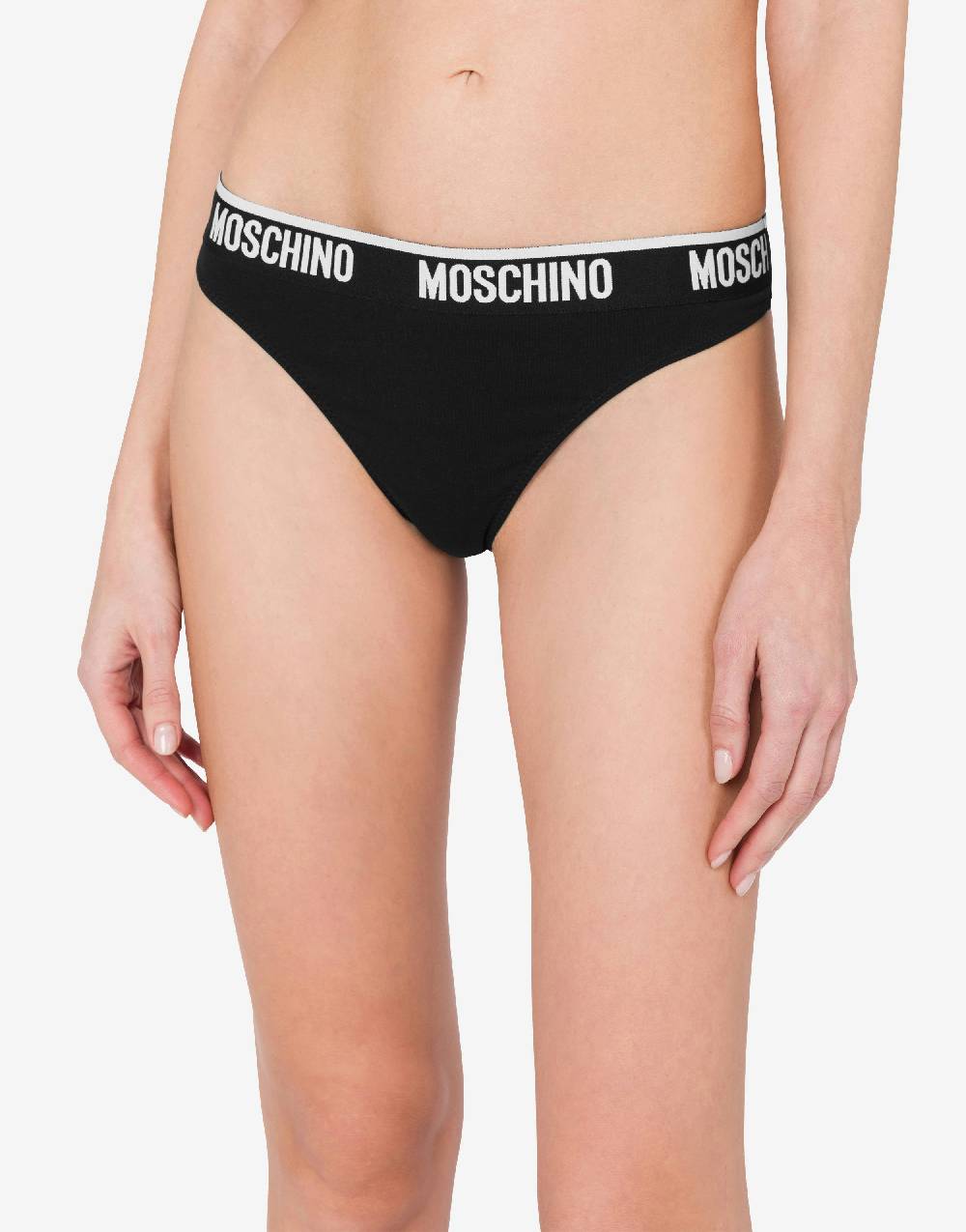 Love Moschino Perizoma in jersey stretch Elastic Logo Band Promozione Limitata