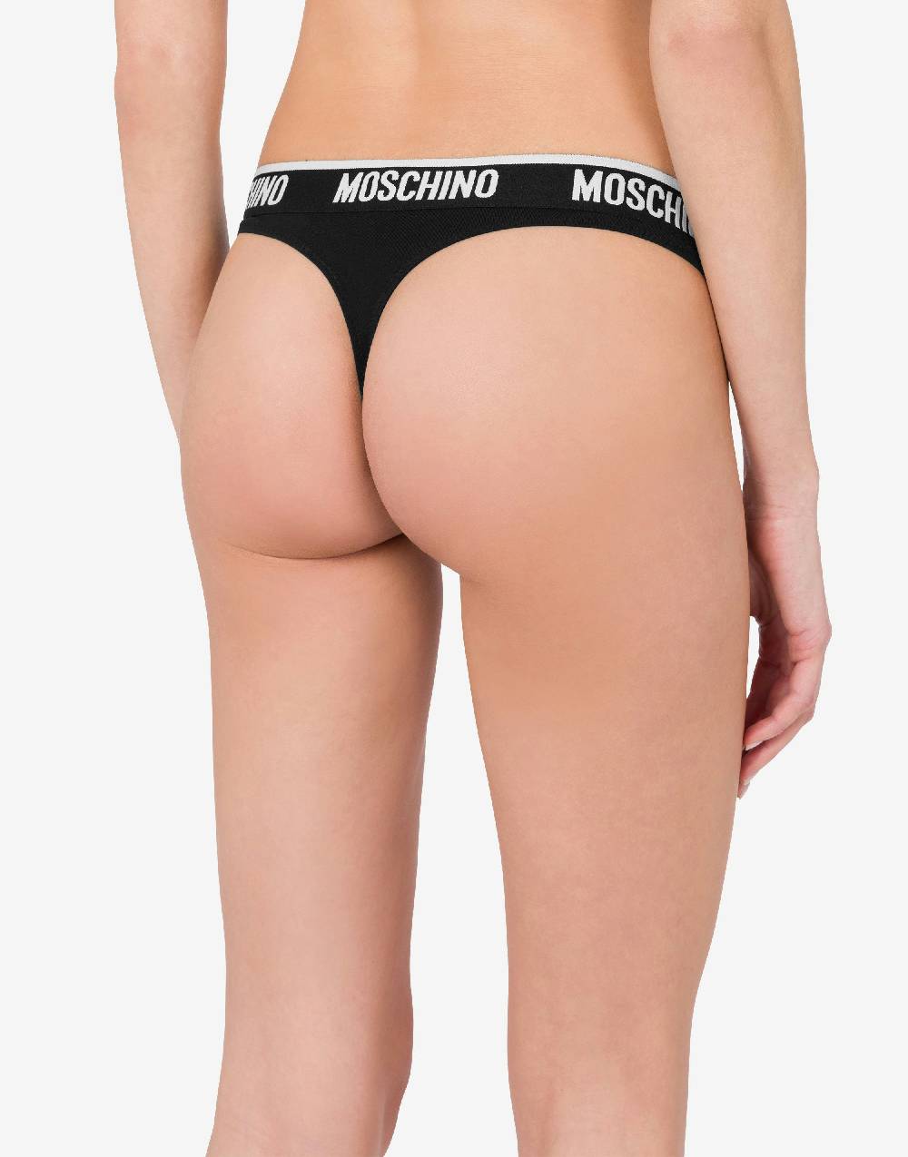 Love Moschino Perizoma in jersey stretch Elastic Logo Band Promozione Limitata