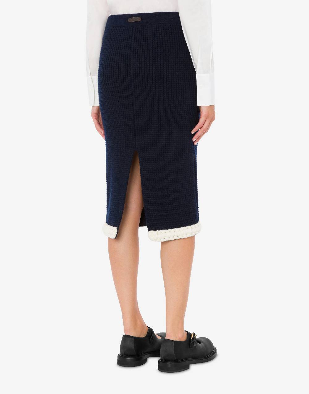 Love Moschino Gonna in lambswool superfine Offerta